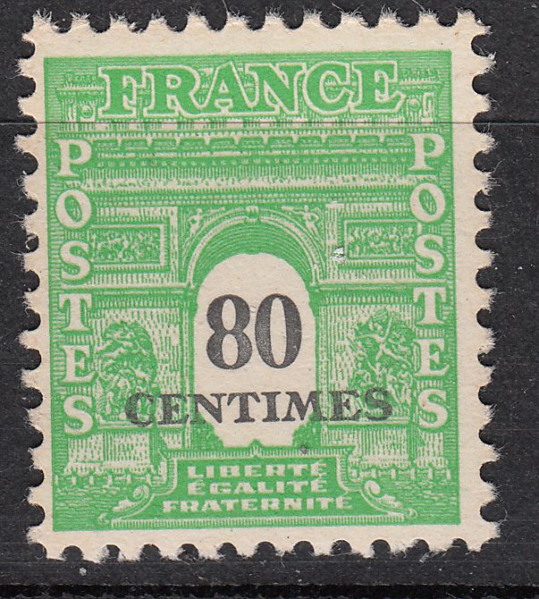 TIMBRE FRANCE NEUF N° 706 Type Arc de Triomphe de 1944