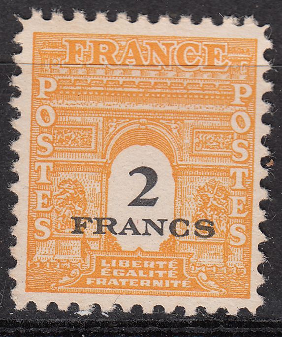 TIMBRE FRANCE NEUF N° 709 Type Arc de Triomphe de 1944