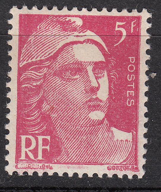 TIMBRE FRANCE NEUF N° 719a Marianne de Gandon