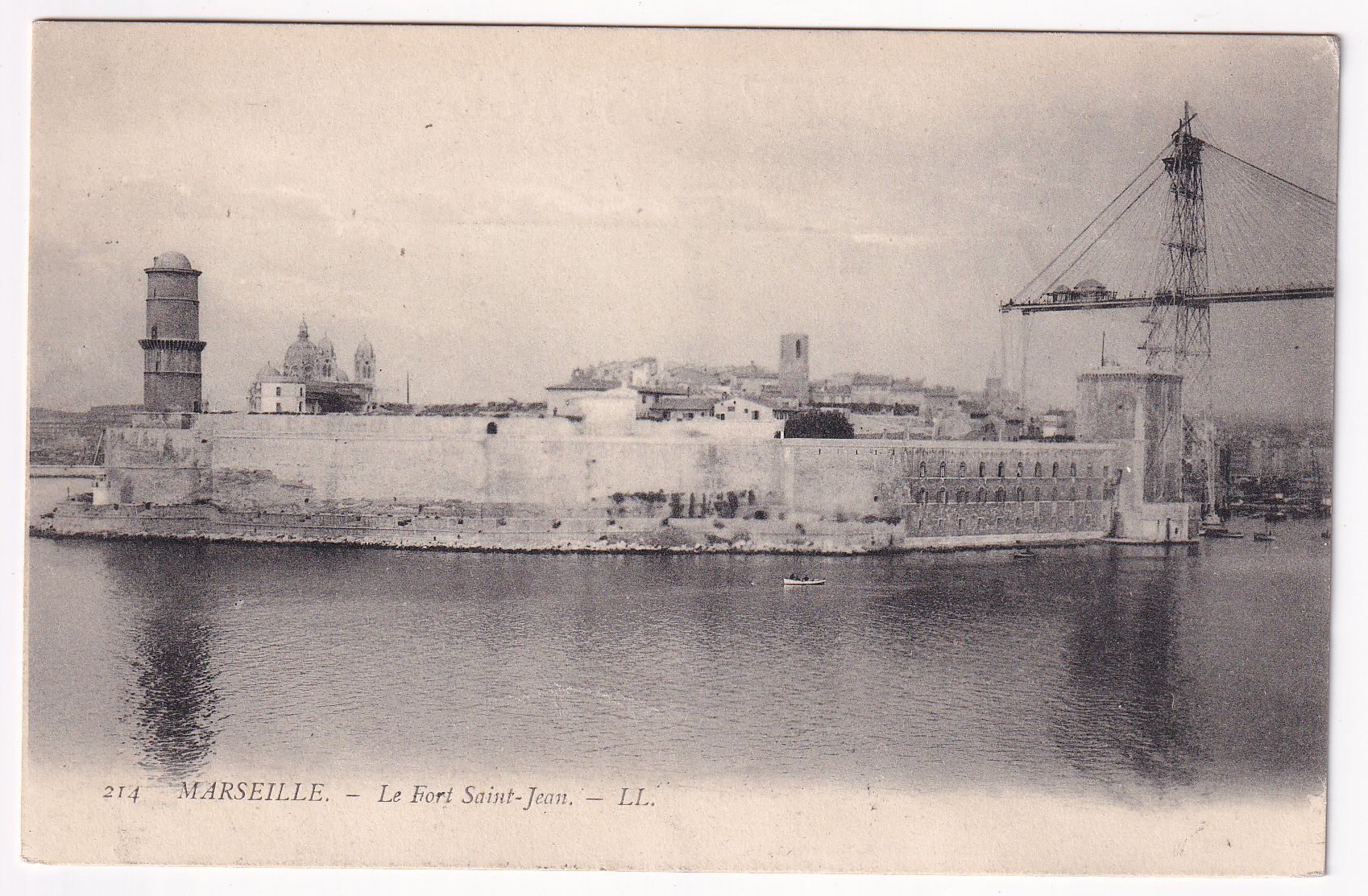 Carte postale Marseille le Fort Saint Jean
