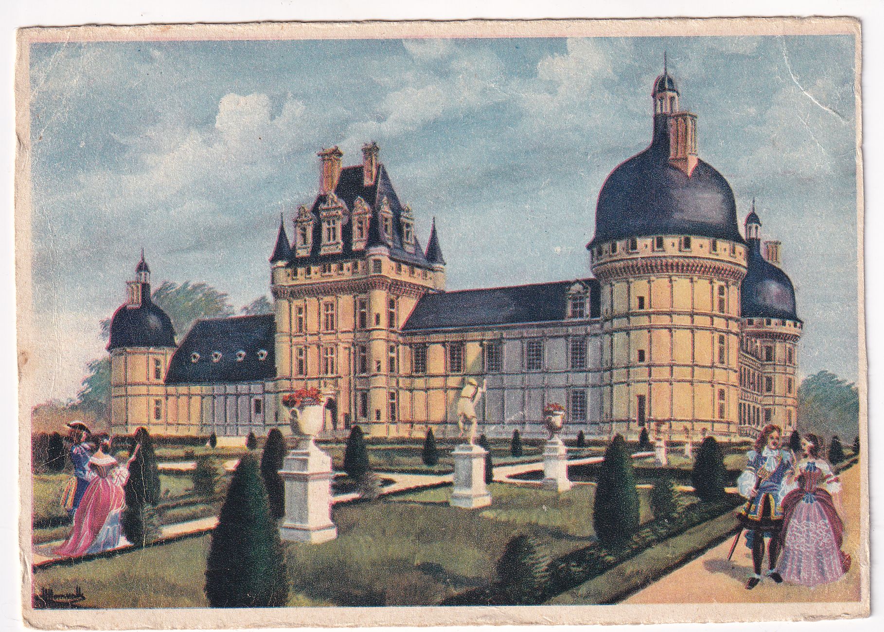 Carte postale Châteaux de la Loire Valençay éditions Gaby