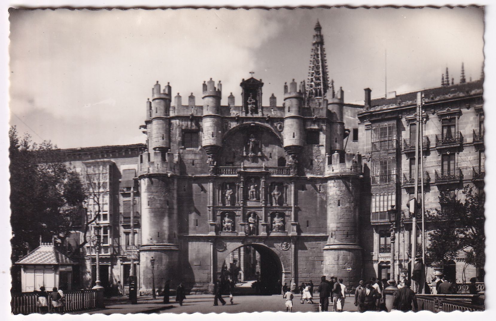 Carte Postale Espagne Burgos Arco de Santa Maria