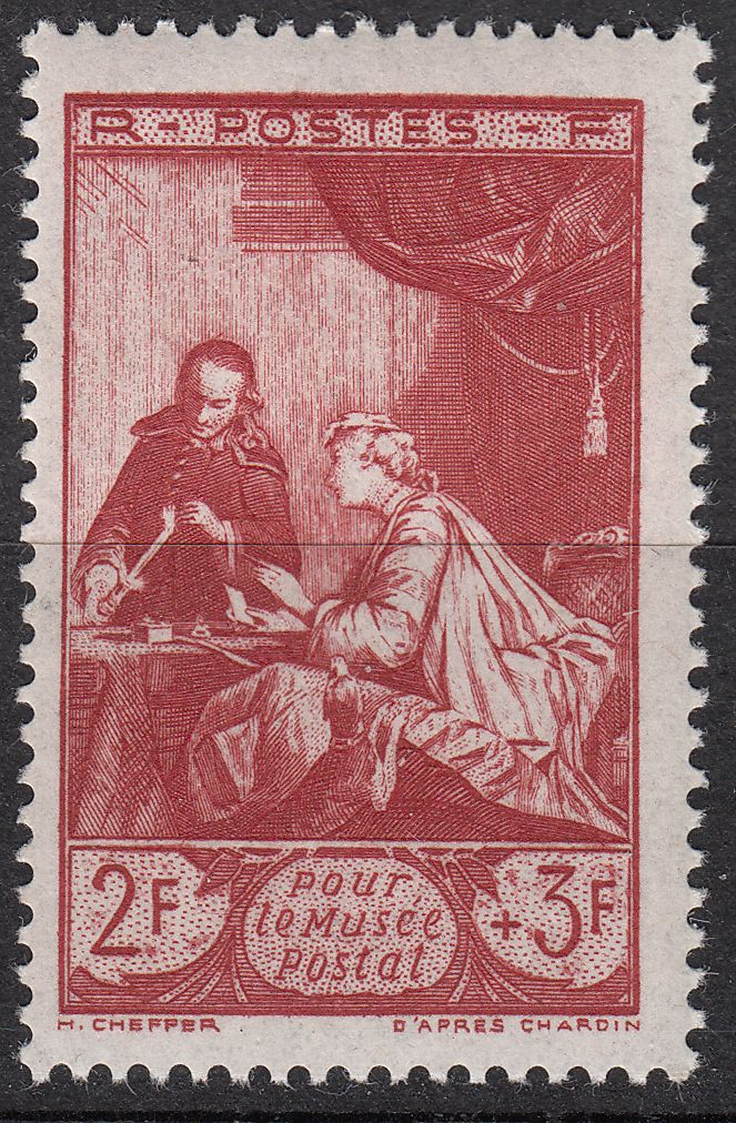 FRANCE TIMBRE NEUF N° 753 le cachet de cire d'après Chardin