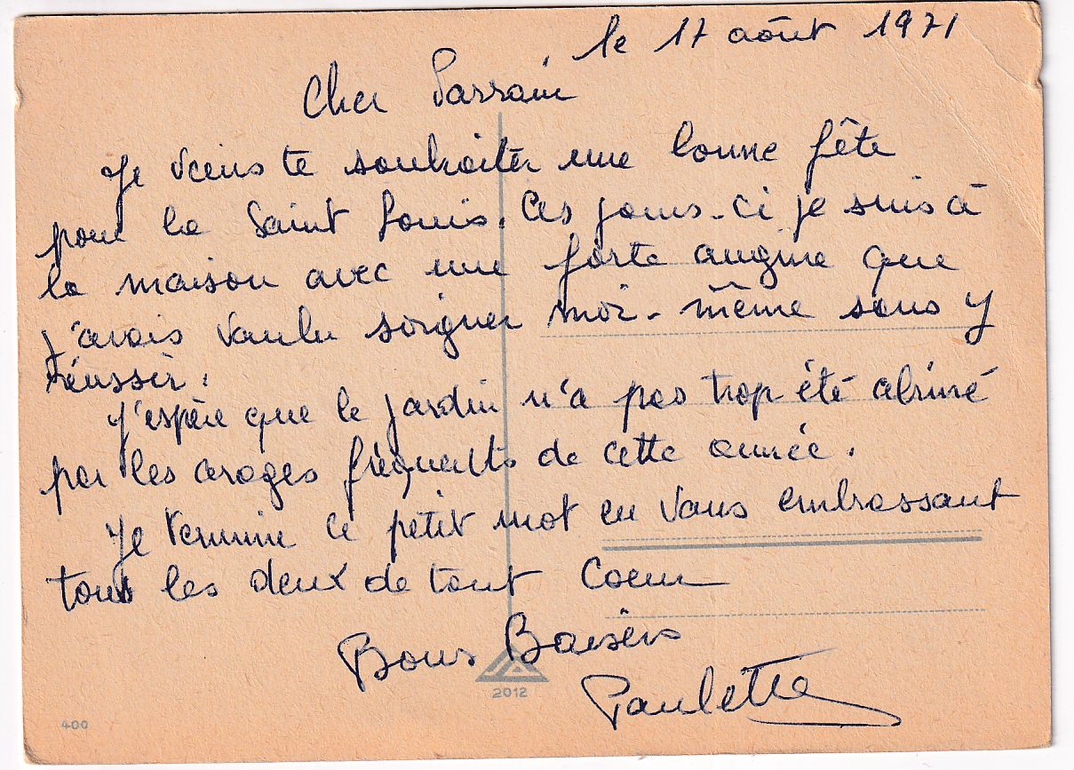 Carte Postale illustrateur Salac a la grande famille rurale poule poussins enfants