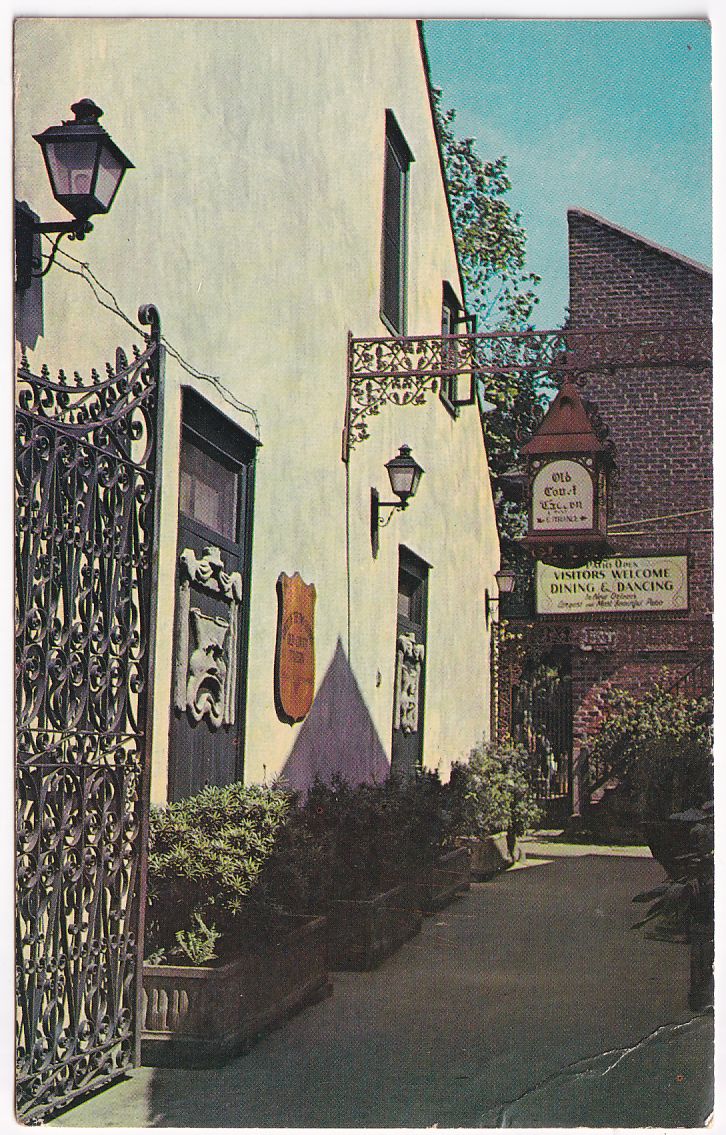 Carte postale New Orleans bourbon street the court of two sisters