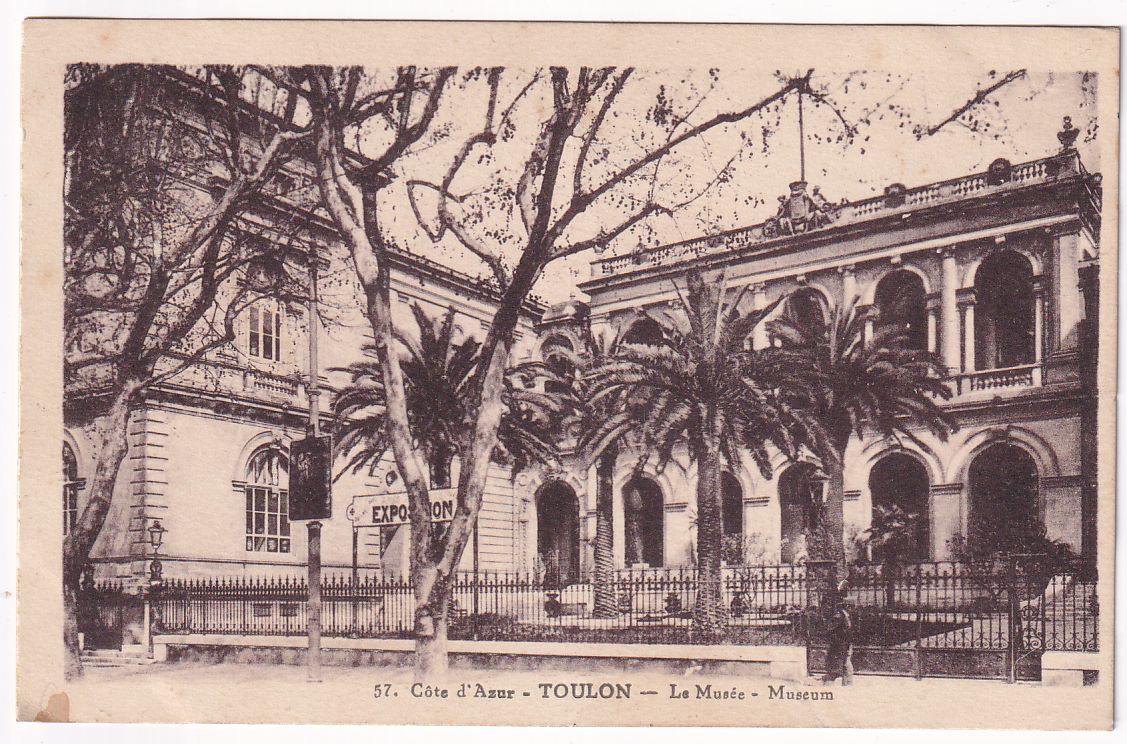 Carte postale Toulon le musée