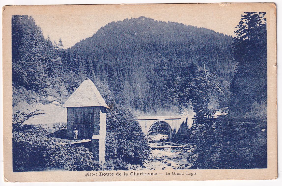 Carte postale route de la Chartreuse le grand logis