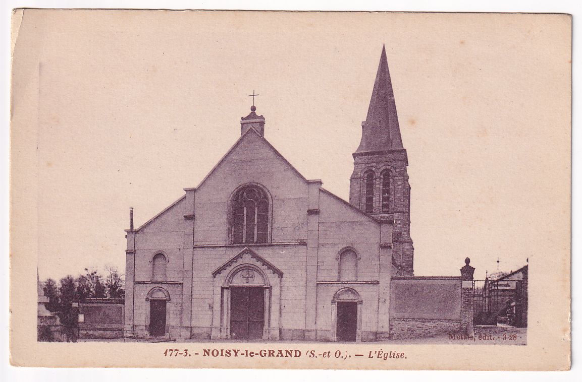 Carte postale Noisy le grand l'église