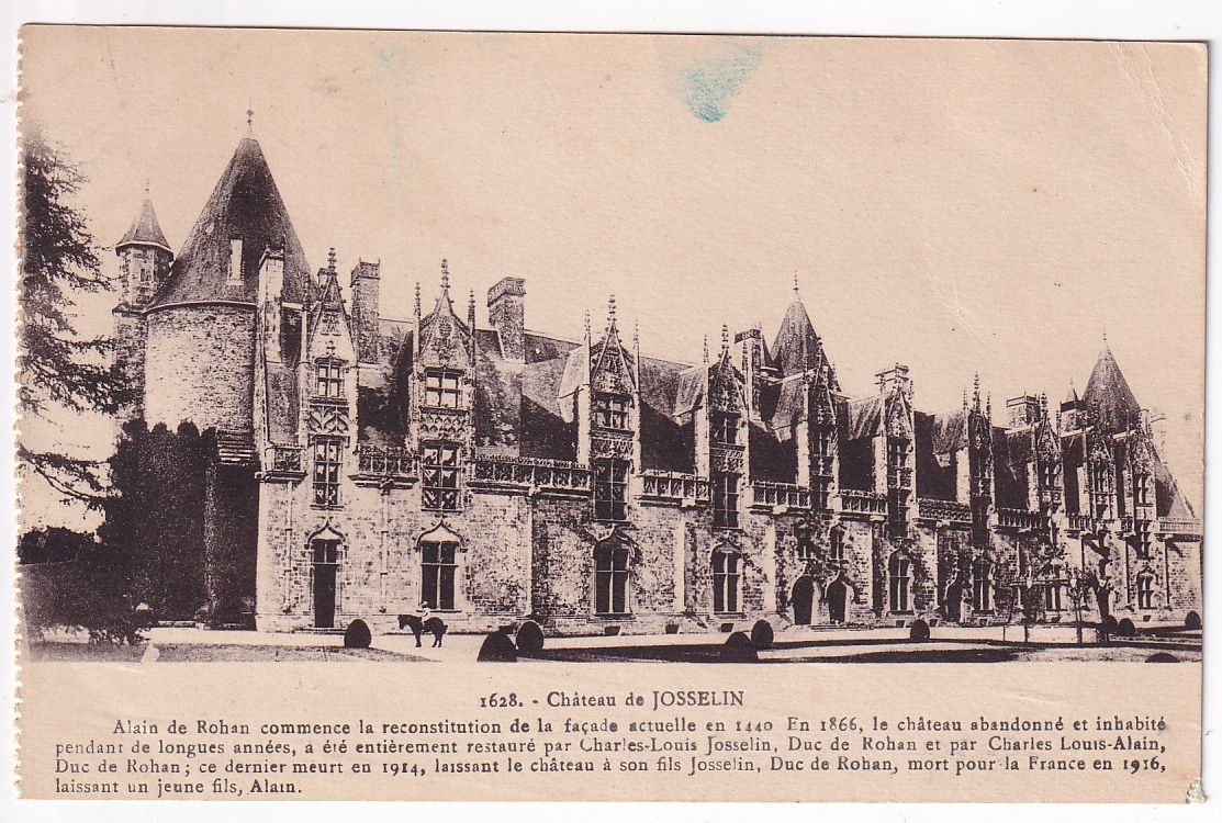 Carte postale Château de Josselin