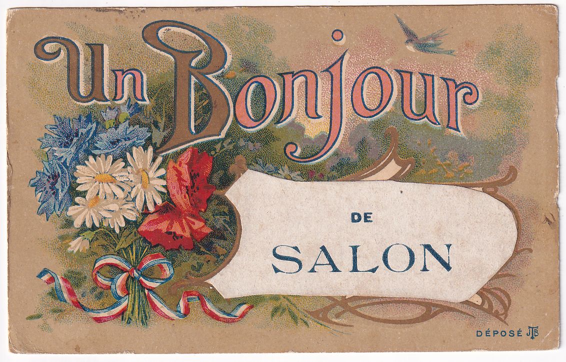 Carte postale Bonjour de Salon