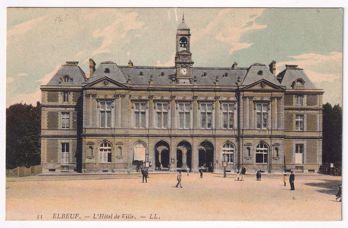 Carte postale Elbeuf l'Hôtel de ville