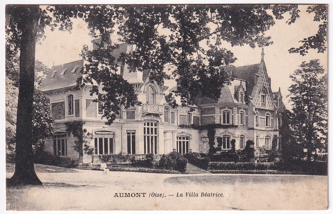 Carte postale Aumont la villa Béatrice