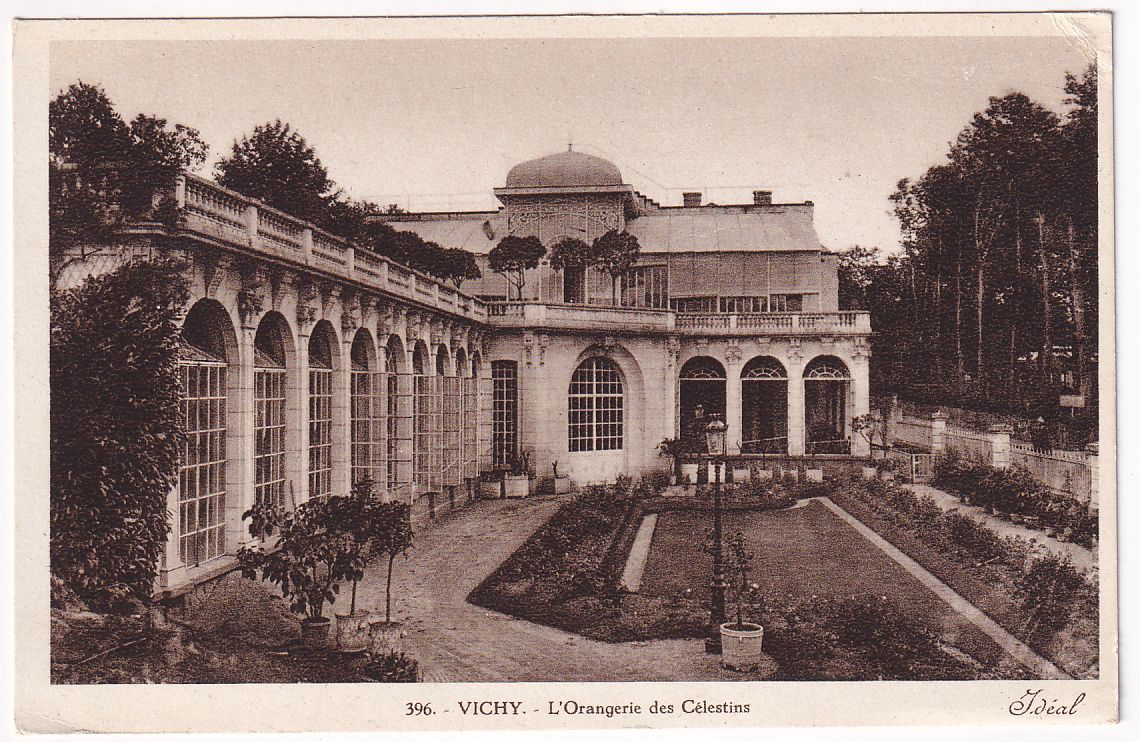 Carte postale Vichy l'orangerie des Célestins