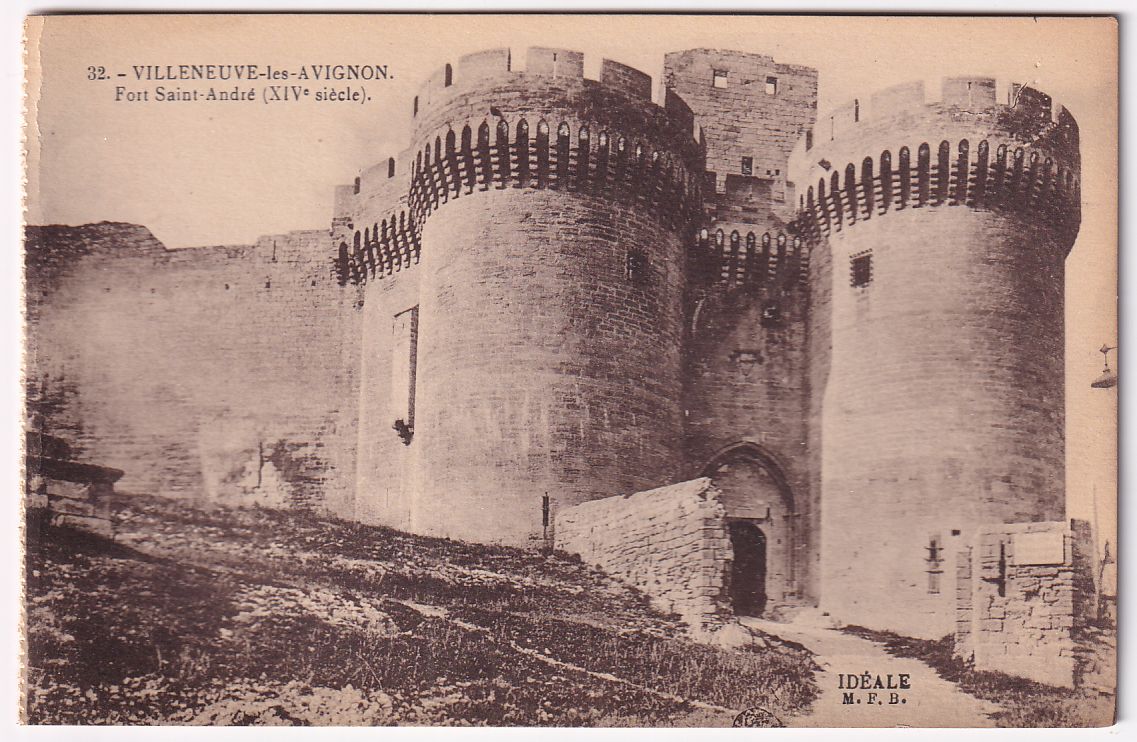 Carte postale Villeneuve les Avignon fort Saint André