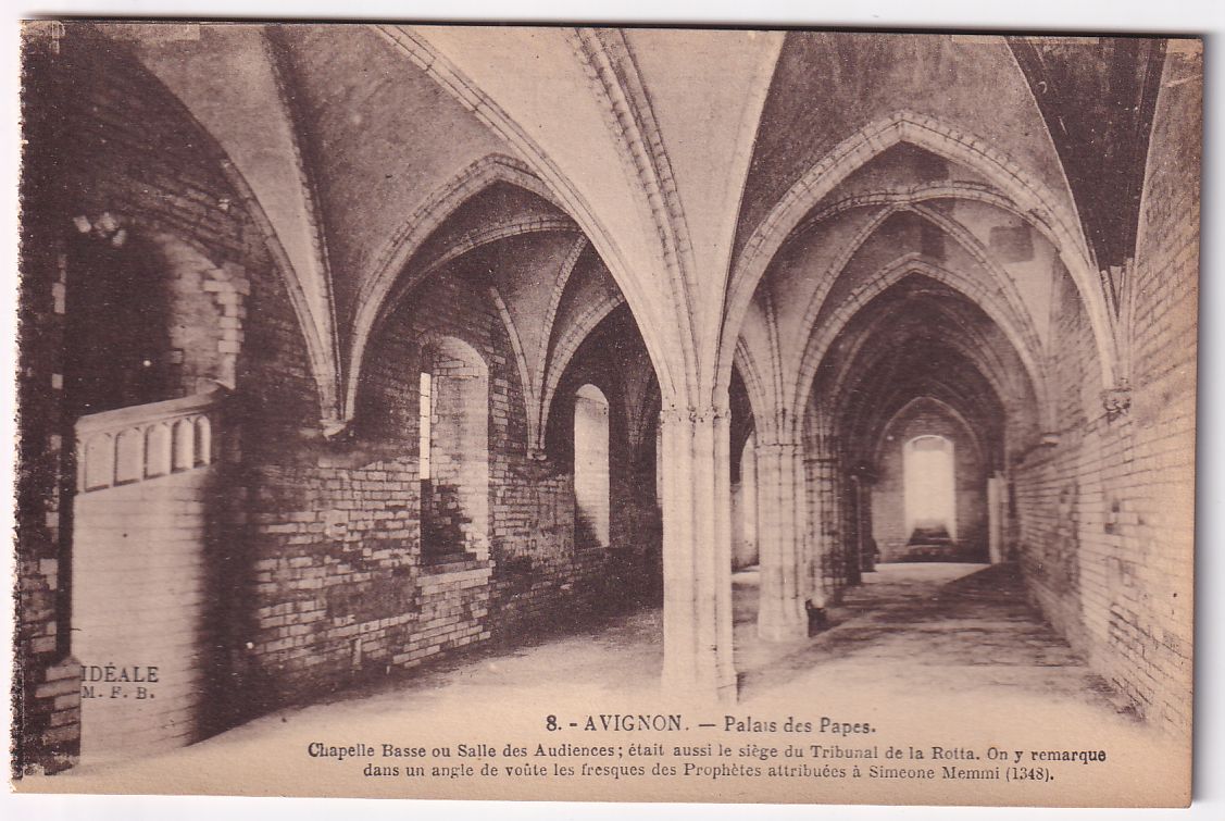 Carte postale Avignon palais des papes