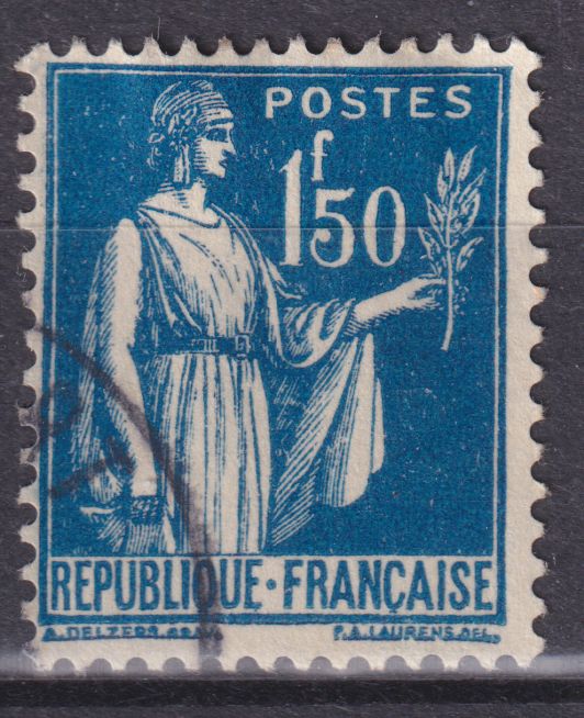 Timbre France n° 288 obl type Paix