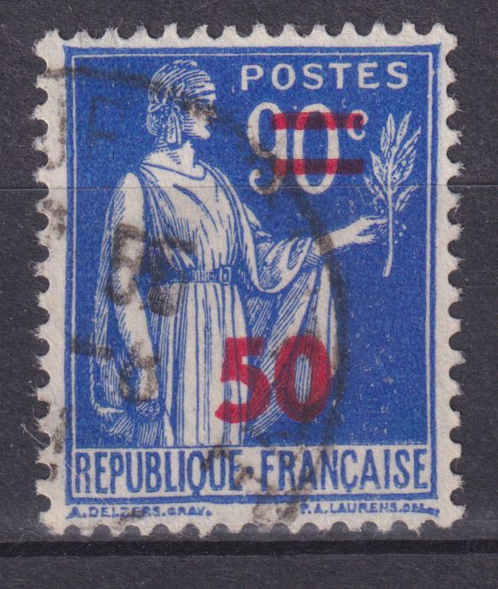 Timbre France n° 482 obl type Paix