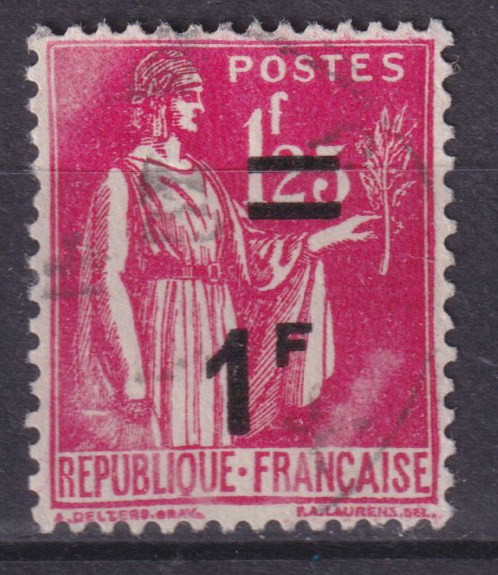 Timbre France n° 483 obl type Paix