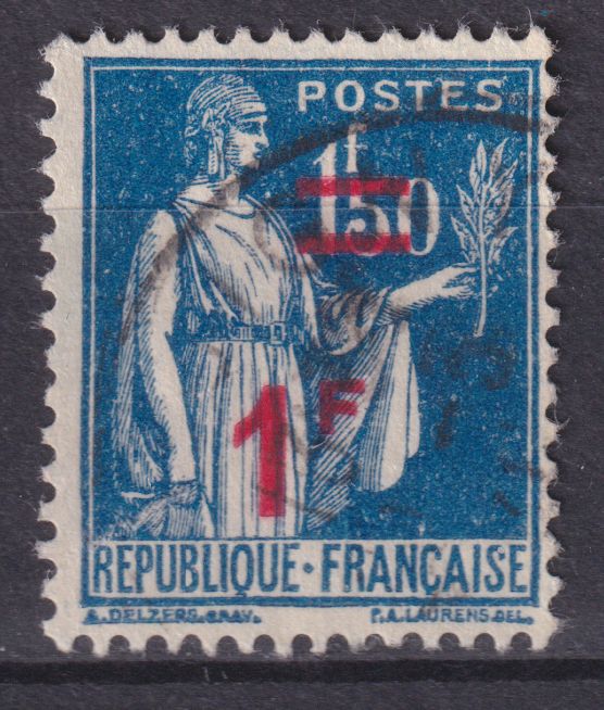 Timbre France n° 485 obl type Paix