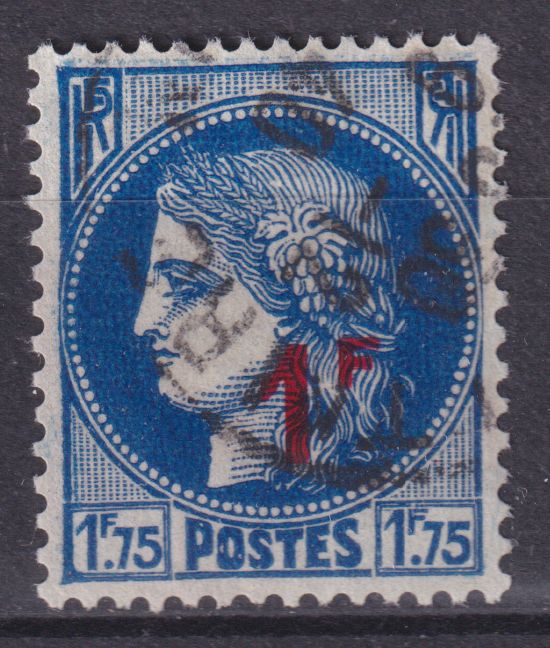 Timbre France n° 486 obl type Cérès