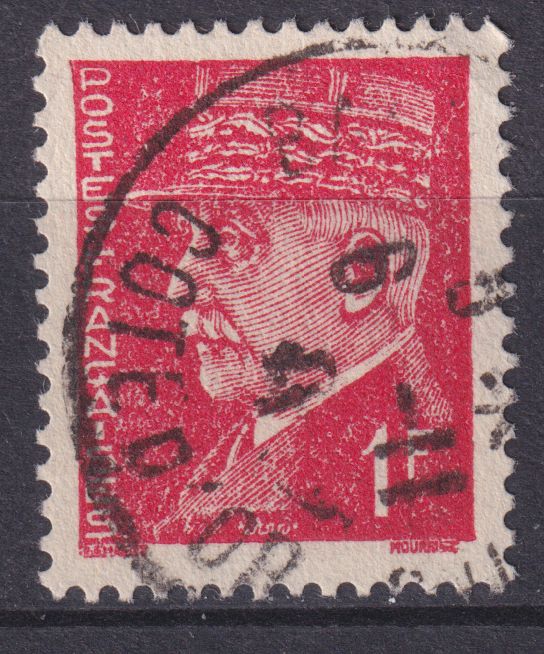 Timbre France n° 514 obl Maréchal Pétain