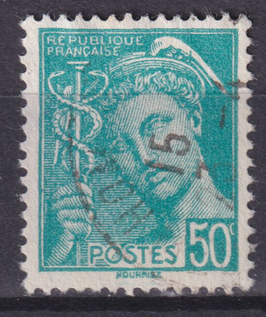 Timbre France n° 538 obl type Mercure