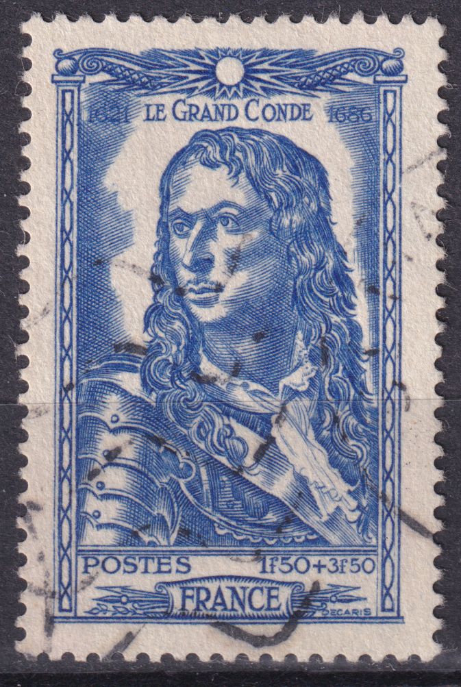 Timbre France n° 615 obl Louis II, prince de Condé