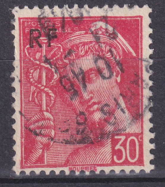 Timbre France n° 658 obl type Mercure