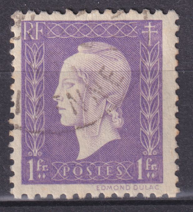 Timbre France n° 689 obl Marianne de Dulac série de Londres