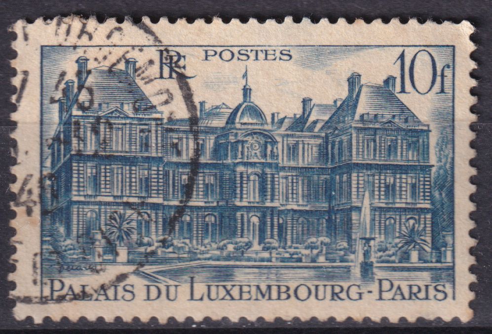 Timbre France n° 760 obl palais du Luxembourg