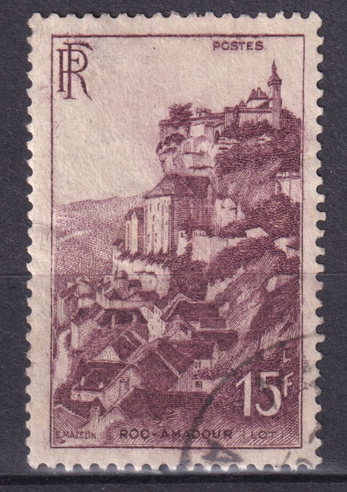 Timbre France n° 763 obl Rocamadour