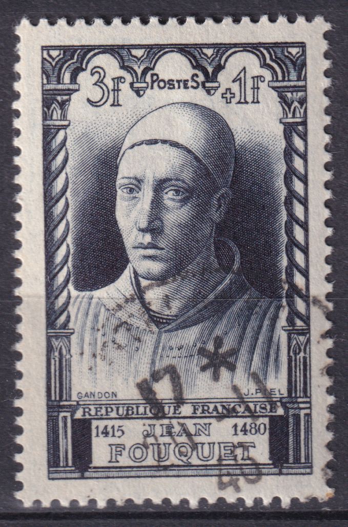 Timbre France n° 766 obl Fouquet célébrité du XV° Siècles