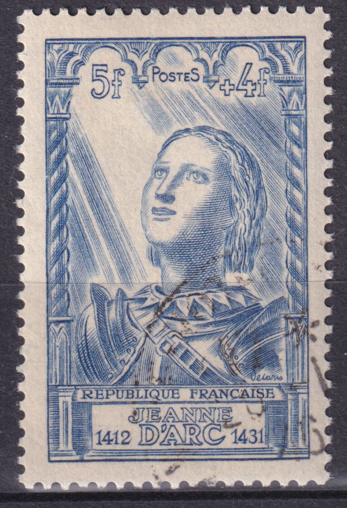 Timbre France n° 768 obl Jeanne d'Arc célébrité du XV° Siècles