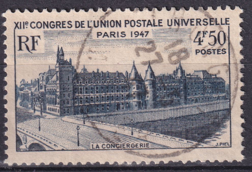 Timbre France n° 781 obl la Conciergerie