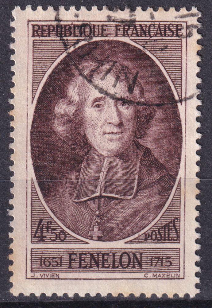 Timbre France n° 785 obl François de Salignac de la Mothe-Fénélon 