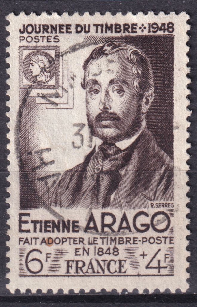 Timbre France n° 792 obl Abbaye de Conques