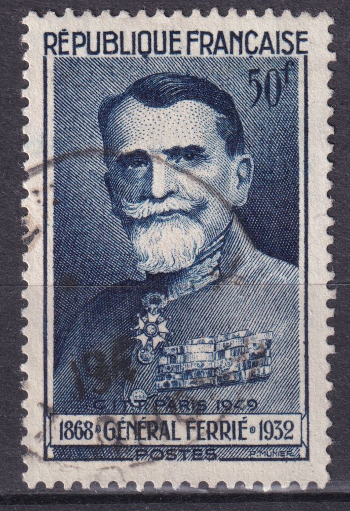 Timbre France n° 847 obl Général Ferrié