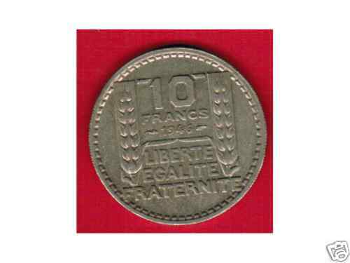 10 FRANCS TURIN 1946 RAMEAUX COURTS 110613330790