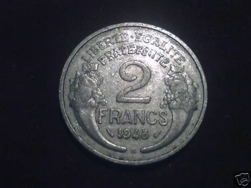 2 FRANCS MORLON 1948 B 110613376300