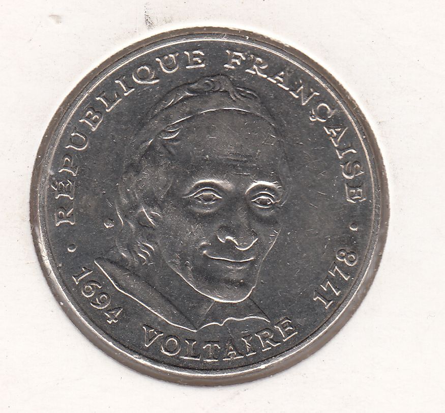 5 FRANCS VOLTAIRE 1994 401082086150