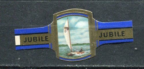 BAGUE DE CIGARE JUBILE BATEAU A VOILE OLYMPIAJOL N17 110658500270