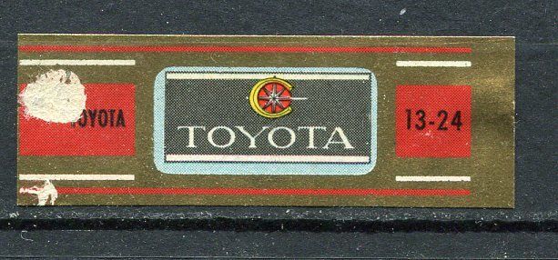 BAGUE DE CIGARE N 13 TOYOTA SERIE MARQUES D AUTO 110797261880