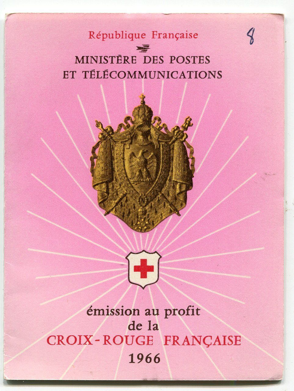 CARNET N 2015 FRANCE CROIX ROUGE 1966 400468508240