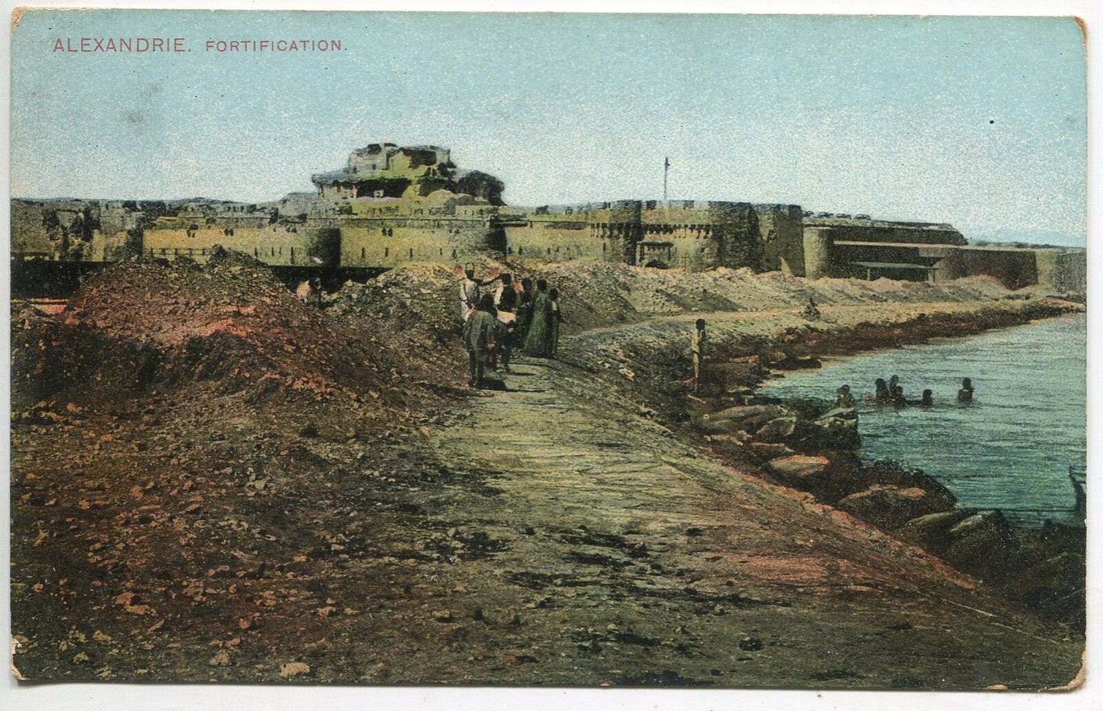 CARTE POSTALE ALEXANDRIE FORTIFICATION 121523423000