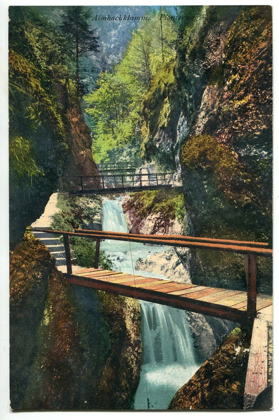 CARTE POSTALE ALLEMAGNE ALMBACHKLAMM 121354774080