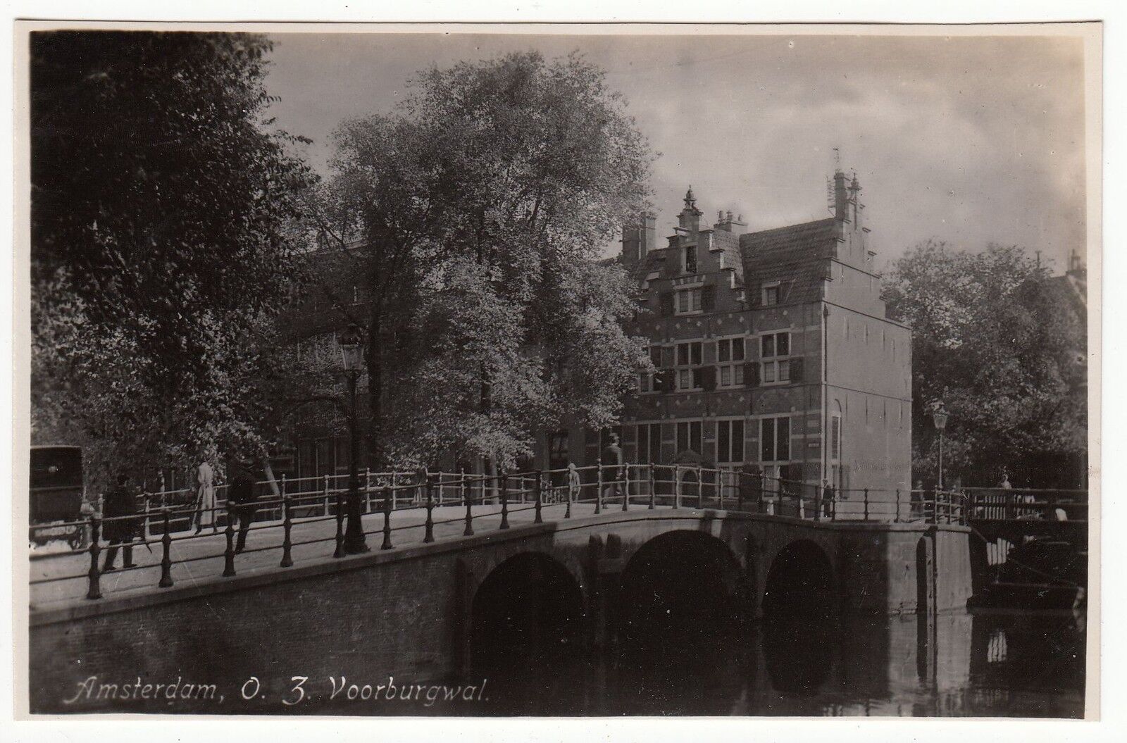 CARTE POSTALE AMSTERDAM O Z VOORBURGWAL 121922209450