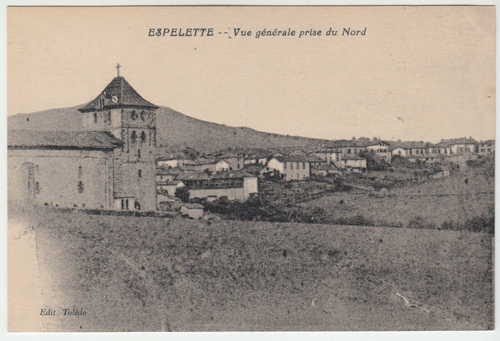 CARTE POSTALE ESPELETTE VUE GENERALE PRISE DU NORD 402124325540