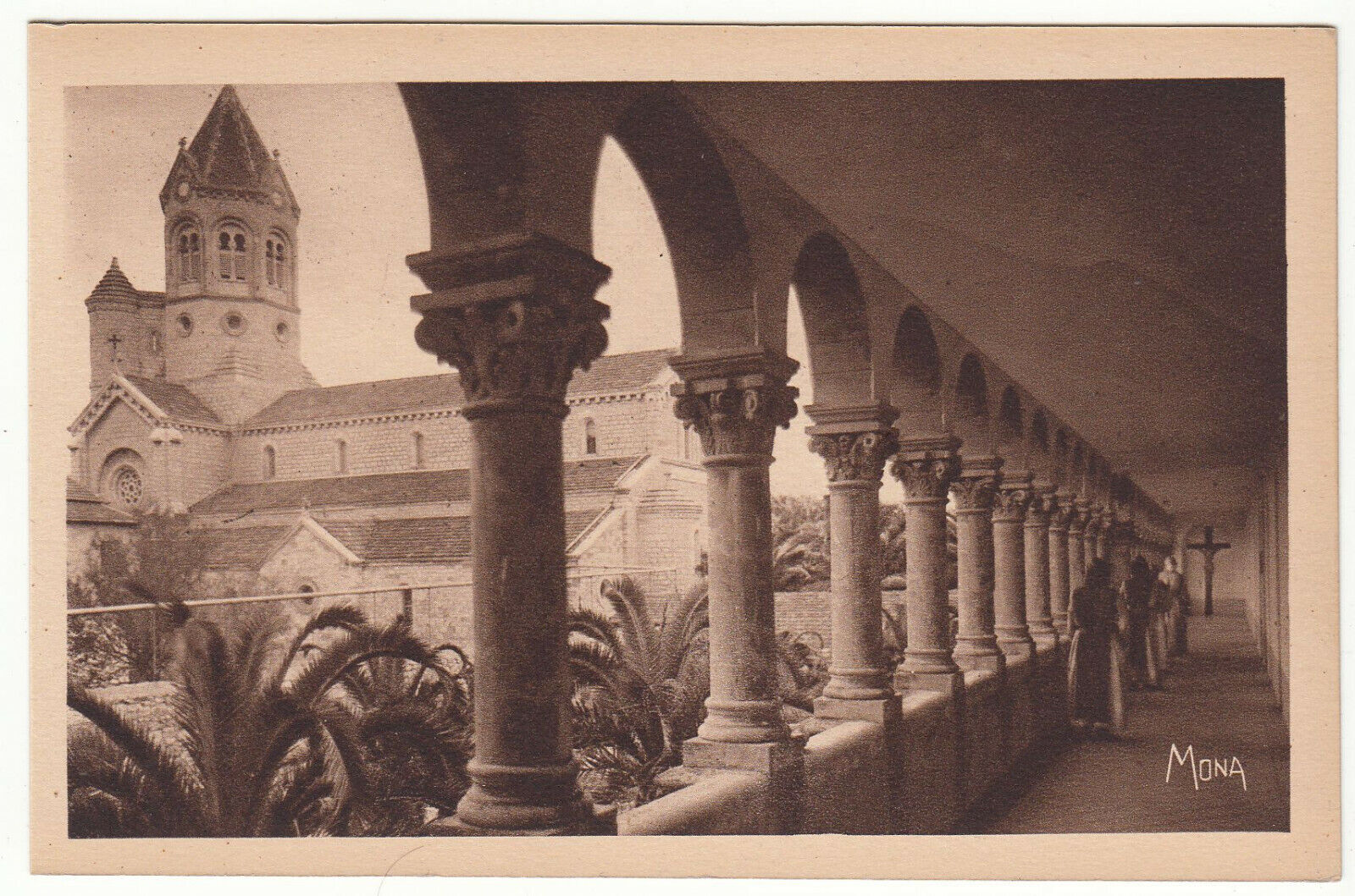 CARTE POSTALE ILE SAINT HONORAT GALERIE DU CLOITRE DU NOVICIAT 124016659520