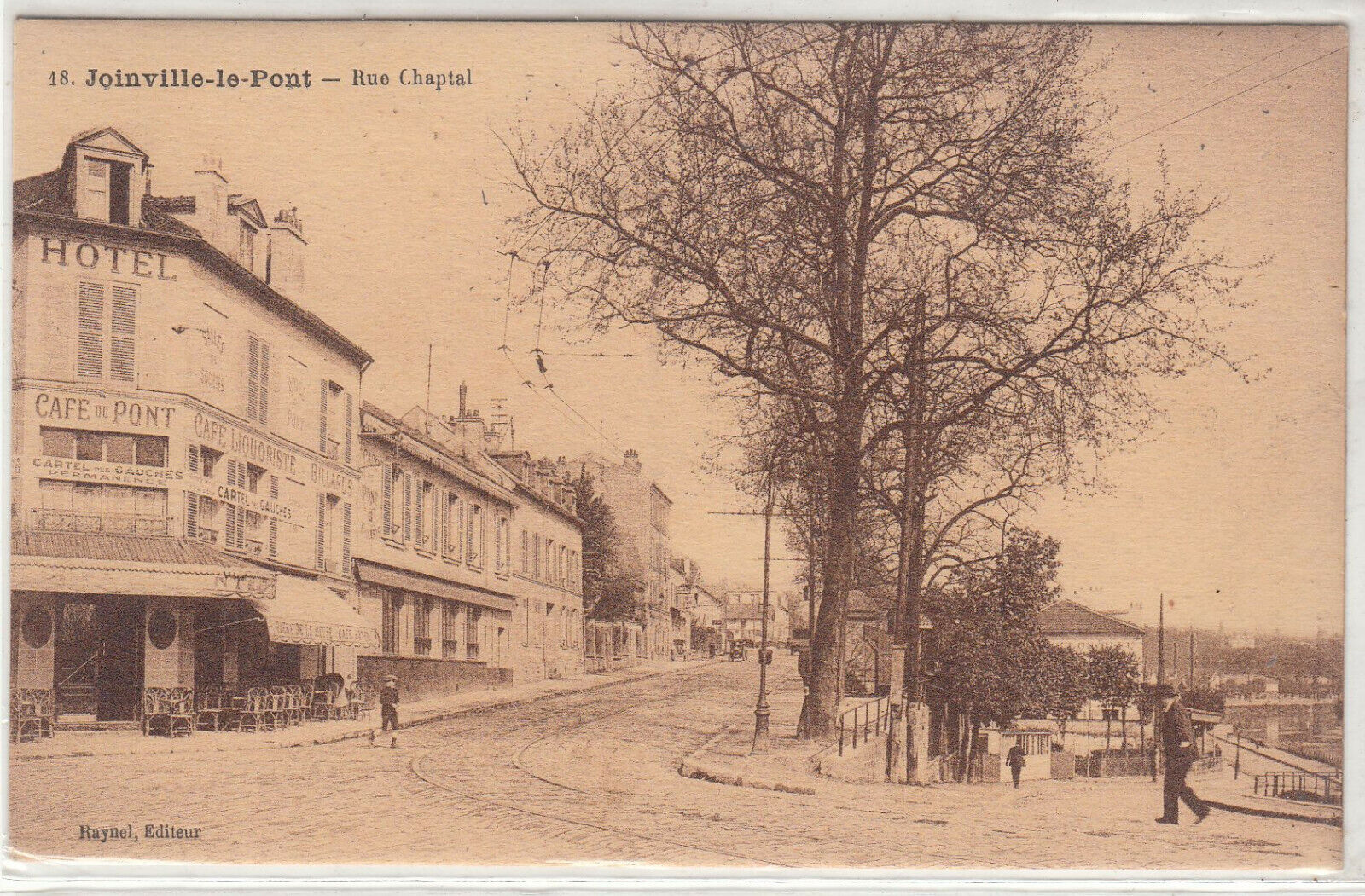 CARTE POSTALE JOINVILLE LE PONT RUE CHAPTAL 123951875300