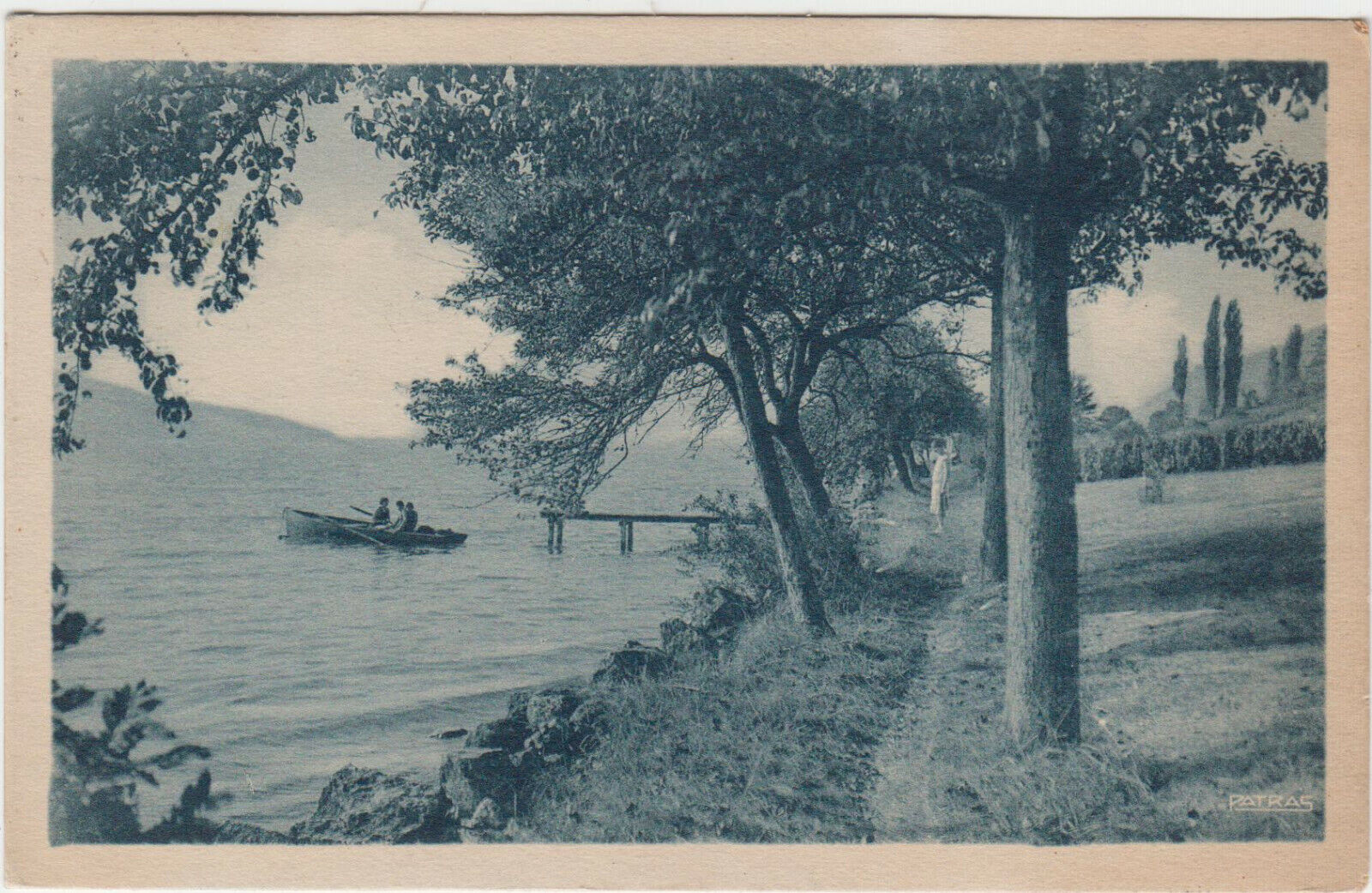 CARTE POSTALE LE LAC A VEYRIER LAC D ANNECY 401918558020